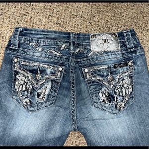 Miss Me boot cut jeans sz 26